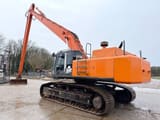 2010 Hitachi ZX470LCH-3 excavator, rear three-quarter view