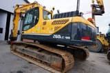 2015 Hyundai R260LC-9A crawler excavator, rear three-quarter view