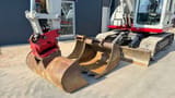 2017 Takeuchi TB2150R crawler excavator with buckets
