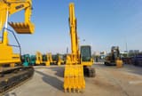 2021 Komatsu PC130-7 mini excavator, front view