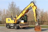 2018 Liebherr LH 22 M material handler with sorting grab and blade, side view