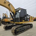 2022 Caterpillar 326D2 crawler excavator, front three-quarter view