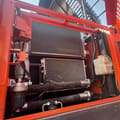 2023 Doosan DX300-9C crawler excavator engine compartment view