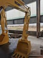 2015 Komatsu PC58 mini excavator boom and bucket detail