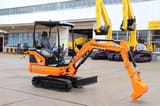 2026 Lonking LG 6018 crawler excavator, side profile view