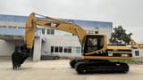 2019 Caterpillar 320BL crawler excavator, side profile view