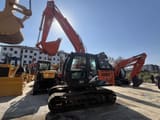 2022 Hitachi Zaxis 120 crawler excavator, side view