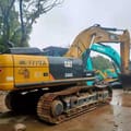 Caterpillar 336D crawler excavator, side view