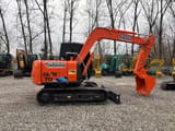 2023 Hitachi Zaxis 70 mini excavator, side view