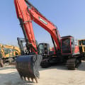2024 Doosan DX300LC-9C crawler excavator, front three-quarter view