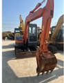 2020 Hitachi ZX55 mini excavator, front view
