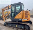 2023 CASE CX85D SR mini excavator, side view