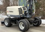 2013 Terex TW85 wheel excavator, side view