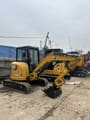 2019 Caterpillar 303.5E mini excavator, side view