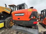 2021 Doosan DX75 wheel excavator rear view