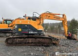 2012 Hyundai R235LCR-9 crawler excavator, side profile view