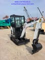 2024 Bobcat E20 mini excavator, front three-quarter view