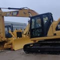 2021 Caterpillar 320GC crawler excavator side view