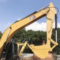 2020 Caterpillar 320GC crawler excavator boom and bucket view