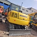 2024 Komatsu PC70-8 crawler excavator, rear three-quarter view