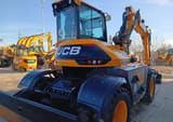 2024 JCB HYDRADIG 110W wheel excavator, rear three-quarter view