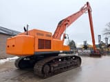 2010 Hitachi ZX470LCH-3 excavator, rear three-quarter view