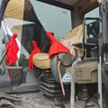 2020 Caterpillar 323DL excavator cab interior view