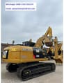Escavatore cingolato Caterpillar 320D2 del 2024, vista posteriore tre quarti