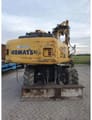 2006 Komatsu PW180-7K wheel excavator, rear view
