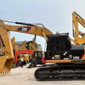 2016 Caterpillar 325D crawler excavator side view