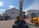 2022 JCB 90Z-2 crawler excavator, front view