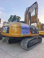 2025 Caterpillar 330D2L crawler excavator, rear three-quarter view