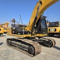 2020 Caterpillar 324D crawler excavator, side profile view