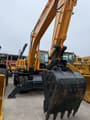 2024 Hyundai R210W-9S wheel excavator front view
