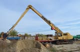 1989 Priestman VC20 dragline side view