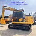 2024 Komatsu PC130 crawler excavator, side view
