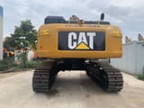 2022 Caterpillar 340D crawler excavator, rear view