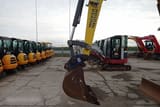 2015 Wacker Neuson 50Z3 mini excavator boom and bucket detail