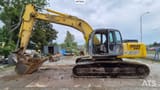 2005 New Holland E215 crawler excavator, side view