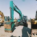 2024 Kobelco SK260D crawler excavator, front three-quarter view