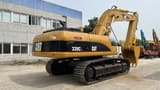 2019 Caterpillar 330CL crawler excavator, rear three-quarter view