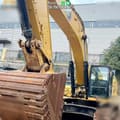 2020 Caterpillar 349 crawler excavator boom and bucket view