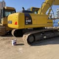 Komatsu PC240 LC crawler excavator, rear three-quarter view