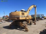 2001 CASE 1188 P wheel excavator, rear three-quarter view