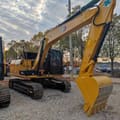 Caterpillar 312D2GC crawler excavator, side view