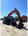 2019 Hitachi ZX135US-6 crawler excavator, side view