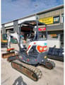 2018 Bobcat E27Z crawler excavator, rear three-quarter view