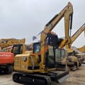 2020 Caterpillar 306E2 crawler excavator, side view
