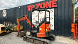 2017 Hitachi ZX26U-5 mini excavator, side view