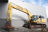 2017 Komatsu PC490LC-11 crawler excavator side view